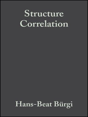 cover image of Structure Correlation